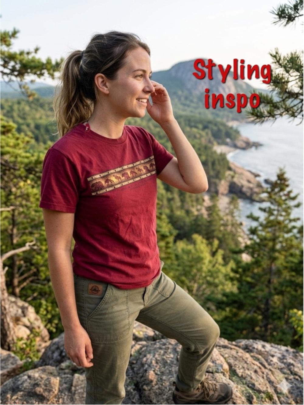Acadia National Park Souvenir Shirt